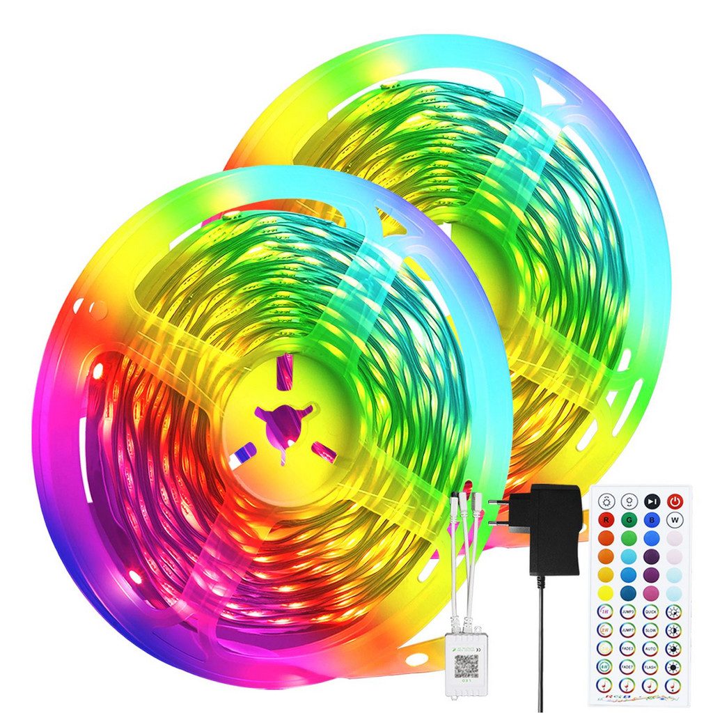 ZMH LED Streifen 30m - Bluetooth & Fernbedienung
